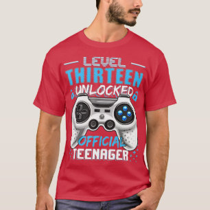 Niveau 13 ontgrendelde 13e video Birthday-cadeau ( T-shirt