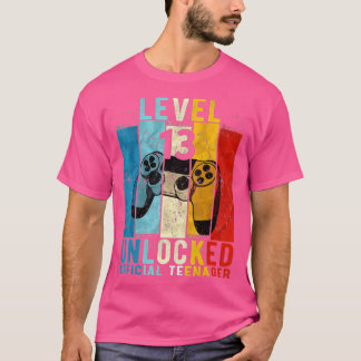 Niveau 13 ontgrendelde 13e video-ingang (7) t-shirt