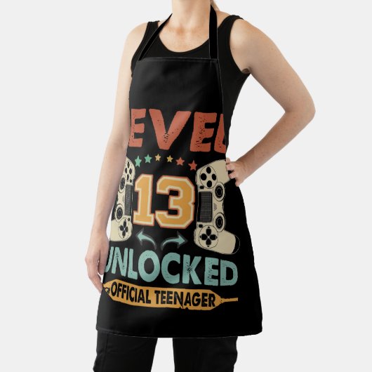 Niveau 13 Onvergrendelde officiële tiener 13e verj Schort (Insitu)