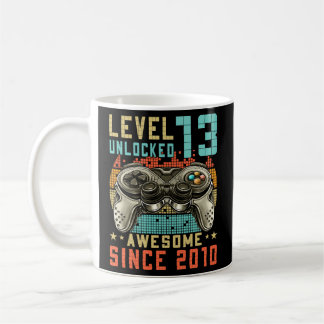Niveau 13 Unlocked Geweldige sinds 2010 13e Gaming Koffiemok