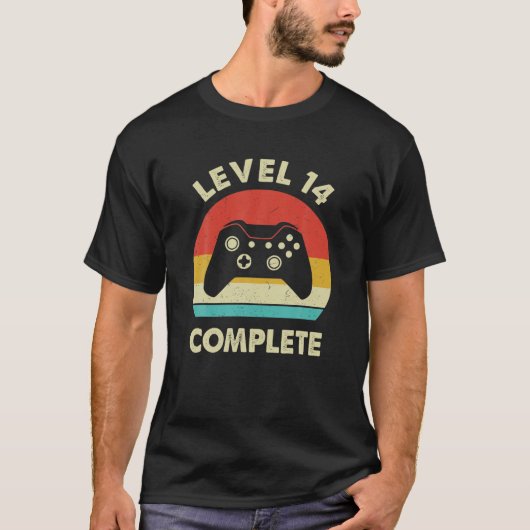 Niveau 14 Complete videoband - 14e bruiloft animat T-shirt (Voorkant)