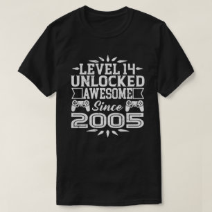 Niveau 14 niet-vergrendeld Geweldige sinds 2005 14 T-shirt