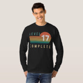 Niveau 17 Compleet Grappig T-shirt - Perfect Gamer (Voorkant volledig)