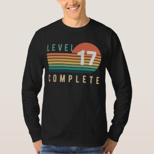Niveau 17 Compleet Grappig T-shirt - Perfect Gamer