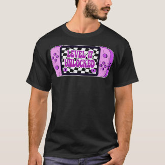 Niveau 17 geopend t-shirt