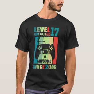 Niveau 17 niet-vergrendeld Geweldige sinds 2006 17 T-shirt