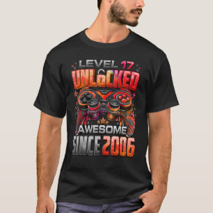 Niveau 17 niet-vergrendeld Geweldige sinds 2006 17 T-shirt