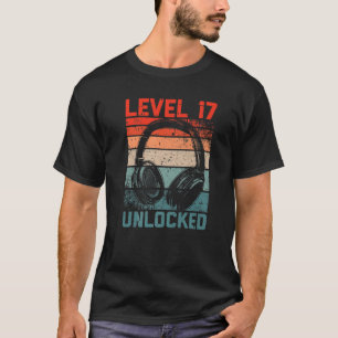 Niveau 17 Onvergrendelde videokanser overs 17e ver T-shirt