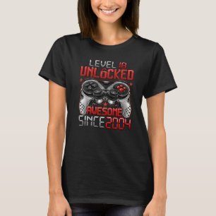 Niveau 18 niet-vergrendeld Geweldige sinds 2004 18 T-shirt