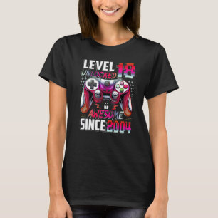 Niveau 18 niet-vergrendeld Geweldige sinds 2004 18 T-shirt