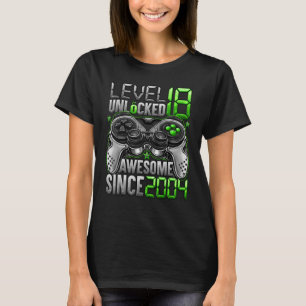 Niveau 18 niet-vergrendeld Geweldige sinds 2004 18 T-shirt