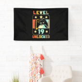 Niveau 19 ontgrendeld spandoek (Insitu)