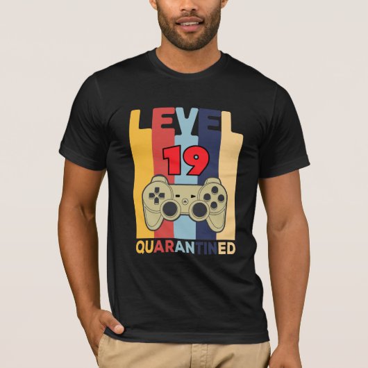 Niveau 19 quarantIned T-shirt (Voorkant)
