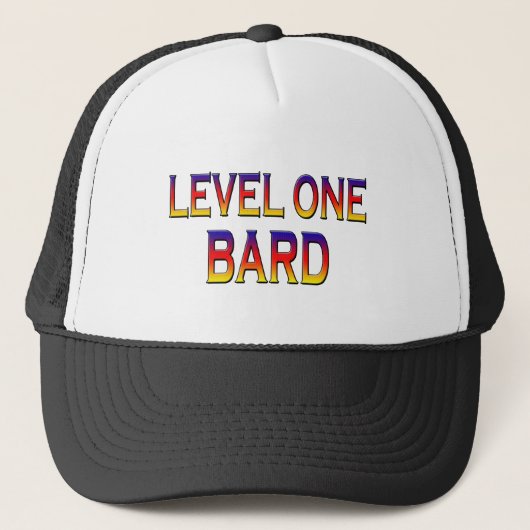 Niveau 1 bard trucker pet (Voorkant)