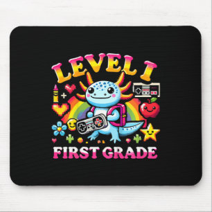 Niveau 1 Eerste Klas Gamer Axolotl Videospel Ck Na Muismat