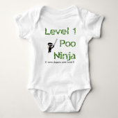 Niveau 1 Poo Ninja Romper (Voorkant)