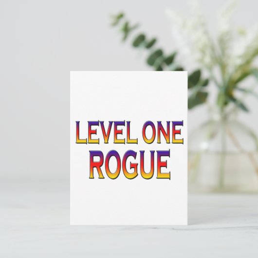 Niveau 1-rok briefkaart (Staand voorkant)