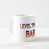 Niveau 20 Bard Koffiemok (Voorkant links)