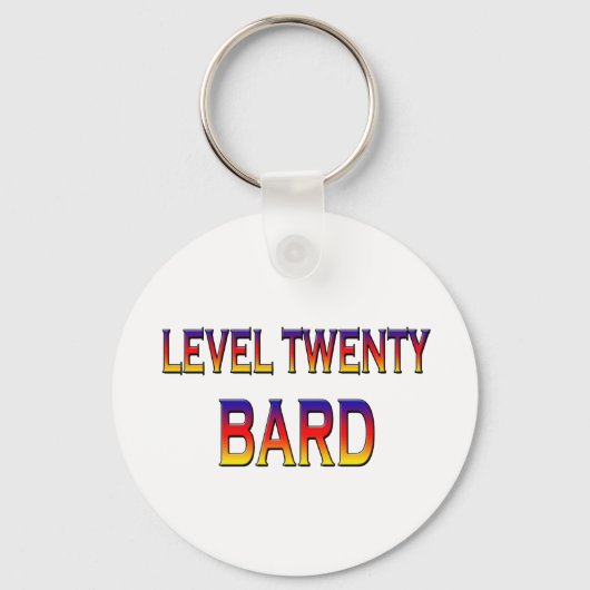 Niveau 20 Bard Sleutelhanger (Voorkant)