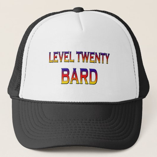 Niveau 20 Bard Trucker Pet (Voorkant)