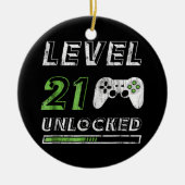 Niveau 21 niet-vergrendelde keramische versiering keramisch ornament (Voorkant)