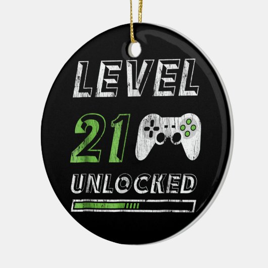 Niveau 21 niet-vergrendelde keramische versiering keramisch ornament (Links)