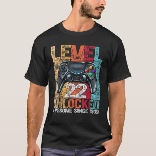 Niveau 22 niet-vergrendeld Geweldige sinds 1999 22 T-shirt