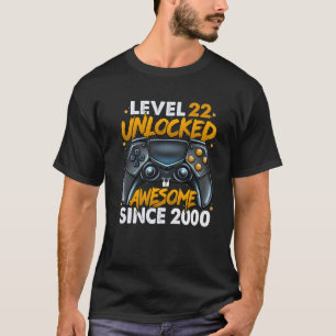 Niveau 22 niet-vergrendeld Geweldige sinds 2000 22 T-shirt