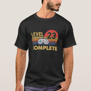Niveau 23 Complete  feestdag 23-jarig huwelijk T-shirt