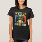 Niveau 25 ontgrendeld t-shirt (Voorkant)