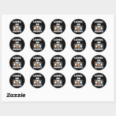 Niveau 25 Onvergrendelde videogame 25th Birthday-c Ronde Sticker (Vel)