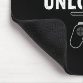 Niveau 25 Onvergrendelde videogamer 25e verjaardag Muismat (Hoek)