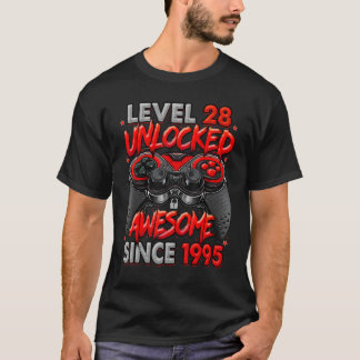 Niveau 28 niet-vergrendeld Geweldige sinds 1995 28 T-shirt