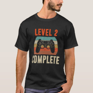 Niveau 2 Complete Gamer 2 jaar bruiloft Ann T-shirt