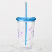 Niveau 2 ontgrendeld Voeg verjaardagsnaam toe Datu Acryl Drinkbeker (Rechts)