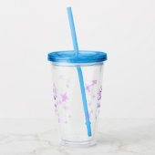 Niveau 2 ontgrendeld Voeg verjaardagsnaam toe Datu Acryl Drinkbeker (Links)