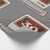 Niveau 30 geopend cadeaupapier