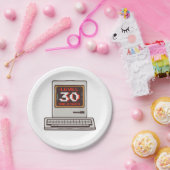 Niveau 30 geopend papieren bordje (Feest)