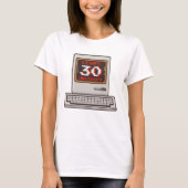 Niveau 30 geopend t-shirt (Voorkant)