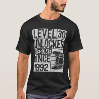 Niveau 30 niet-vergrendeld Geweldige sinds 1992 3 T-shirt