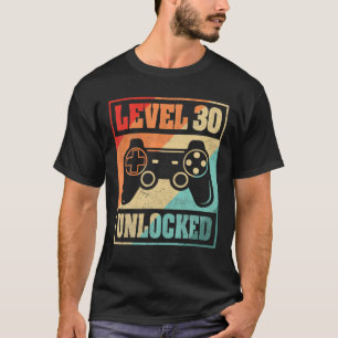 Niveau 30 Onvergrendeld Shirt videoband 30e verjaa