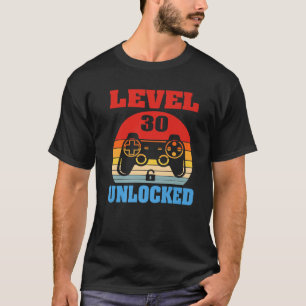 Niveau 30 Shirt zonder vergrendeling Funny Video G