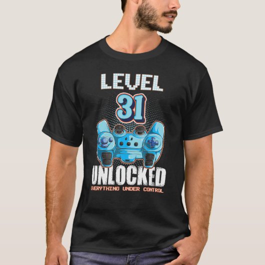 Niveau 31 Onvergrendelde jongens Meisjes 31e verja T-shirt (Voorkant)