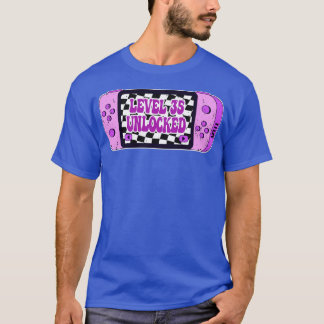 Niveau 35 geopend t-shirt