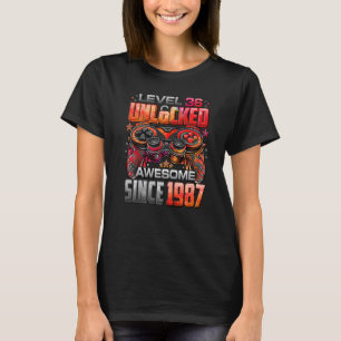 Niveau 36 niet-vergrendeld Geweldige sinds 1987 36 T-shirt