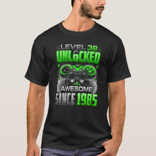 Niveau 38 niet-vergrendeld Geweldige sinds 1985 38 T-shirt