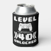 Niveau 40 onvergrendelde 40e verjaardag 40-jarige  blikjeskoeler (Blikje Voorkant)