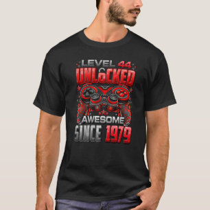 Niveau 44 niet-vergrendeld Geweldige sinds 1979 44 T-shirt