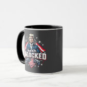 Niveau 47 ontgrendeld Trump Wint Inauguratie Dag Mok (Voorkant links)