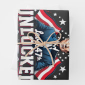 Niveau 47e ontgrendeld Trump won Inaguration Day Inpakpapier Vel (In situ)